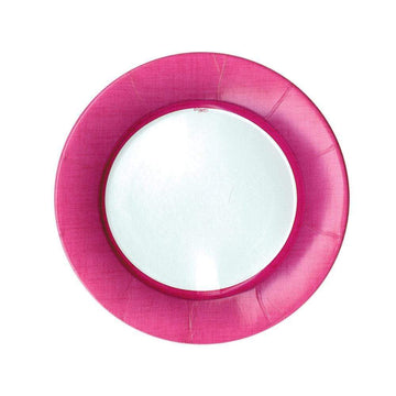 Linen Fuchsia Salad/Dessert Plate