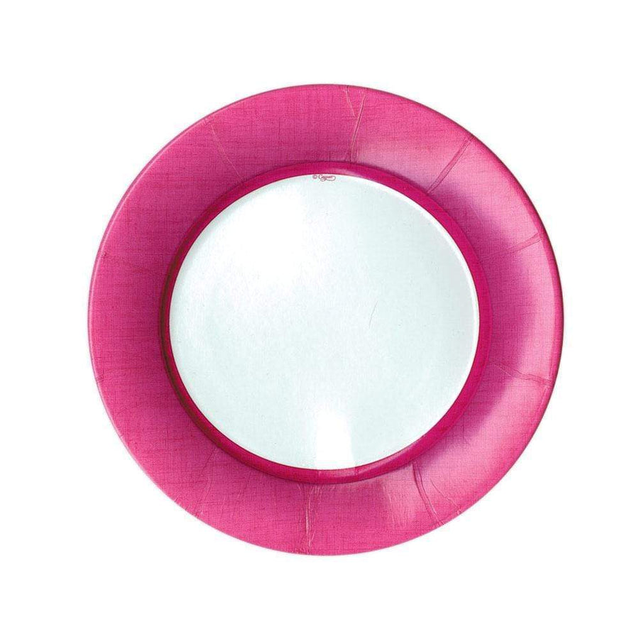 Linen Fuchsia Salad/Dessert Plate