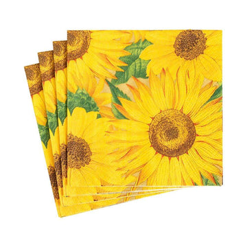 Sunflowers Cocktail Napkin