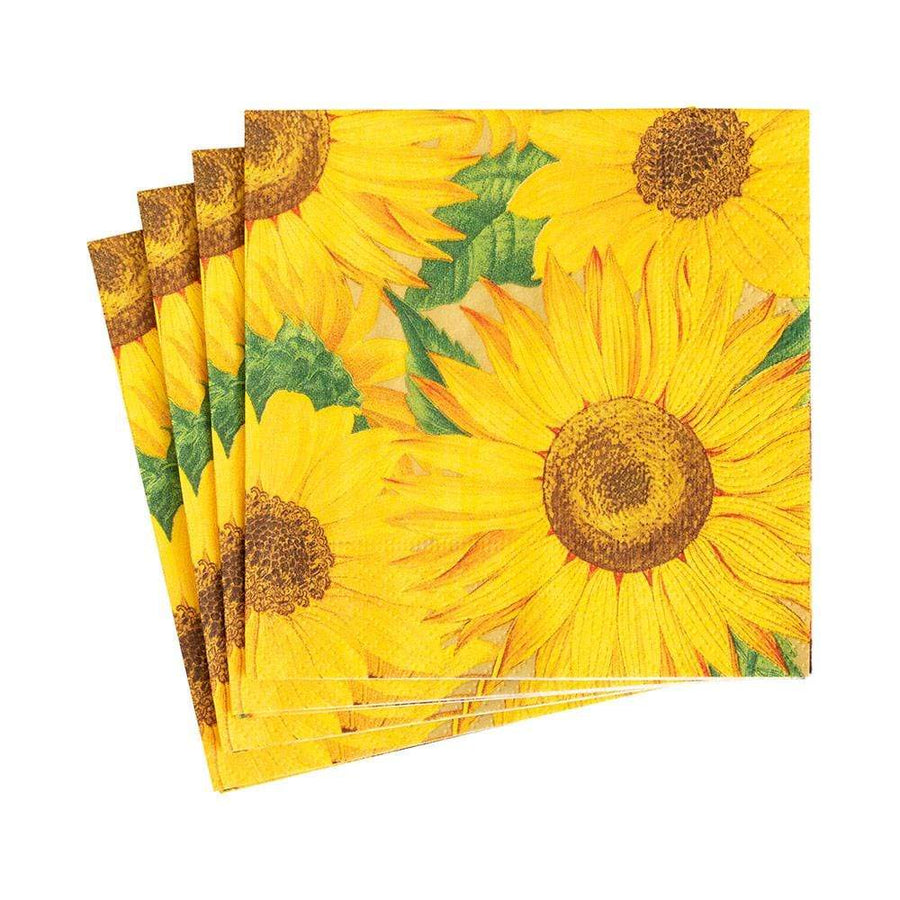 Sunflowers Cocktail Napkin