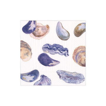 Oysters & Mussels Cocktail Napkin