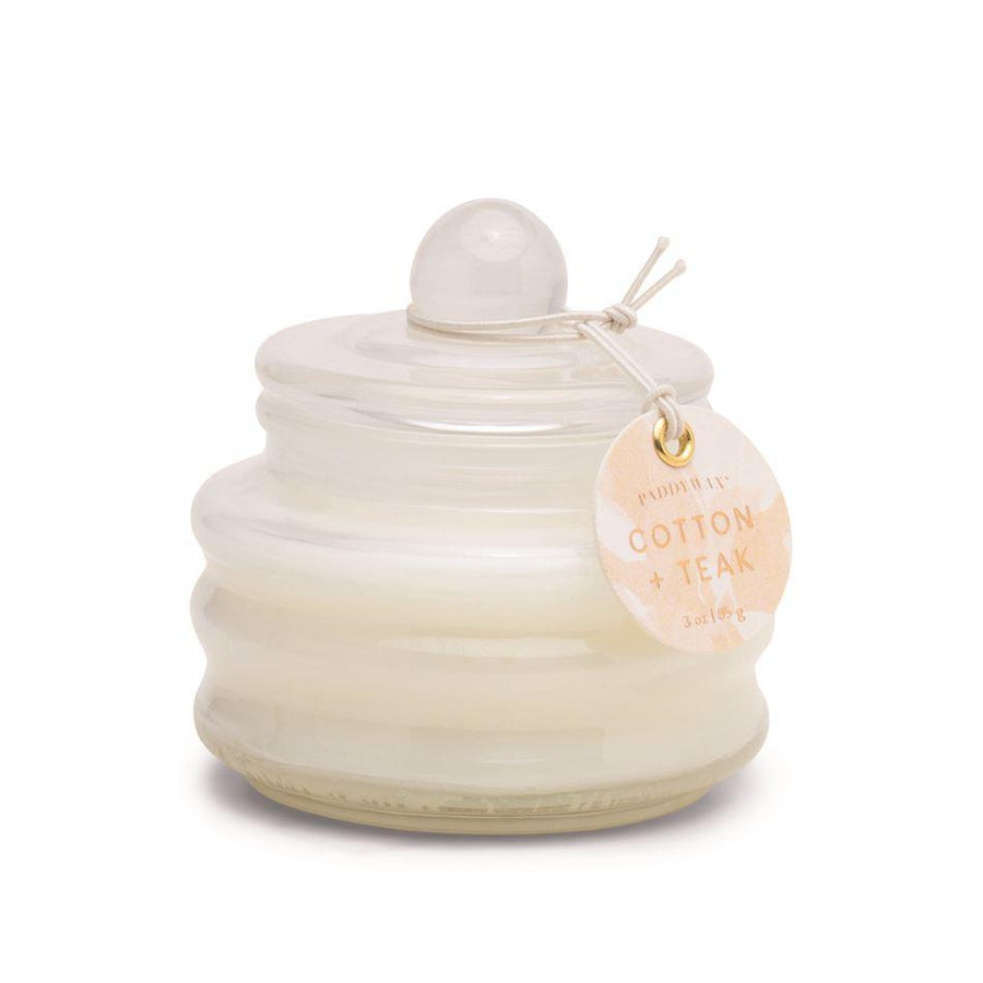 Candle in Glass w/ Lid Beam