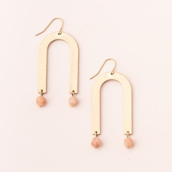Stone Arches Earring