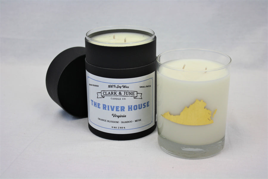 Soy Candle in Rocks Glass