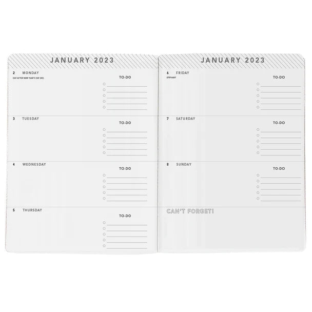 14-Month Vinyl Planner