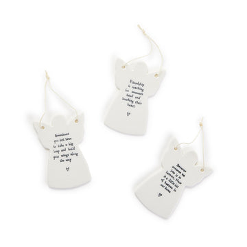 Angel-Shaped Ornament
