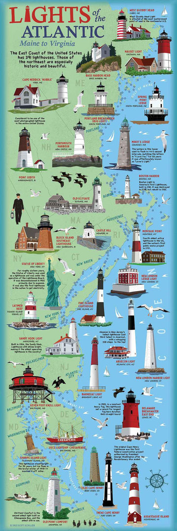 Lights of the Atlantic: North Puzzle