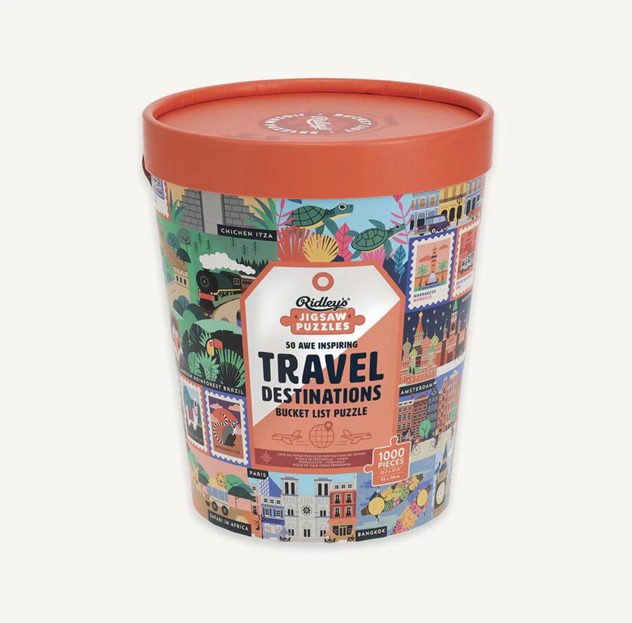 1000 pc Bucket List Puzzle