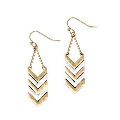 Roxi Gold Silver Earrings