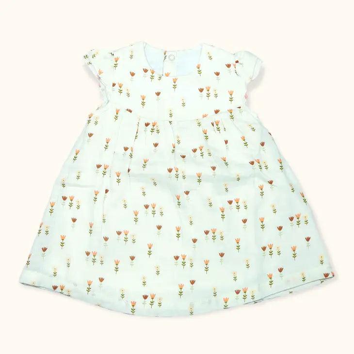 Wildflowers Cap Sleeve Baby Dress & Bloomer Set
