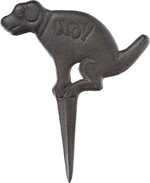 The "No" Dog Stake, Cast Iron