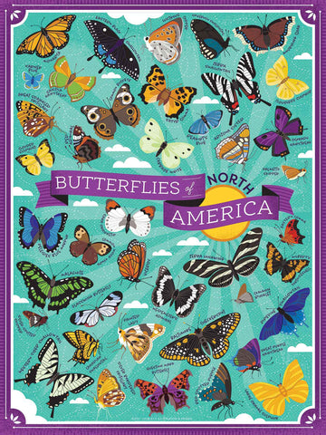 Butterflies of America Puzzle