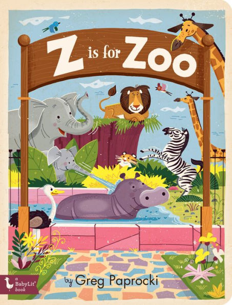 Z is for Zoo Board Book