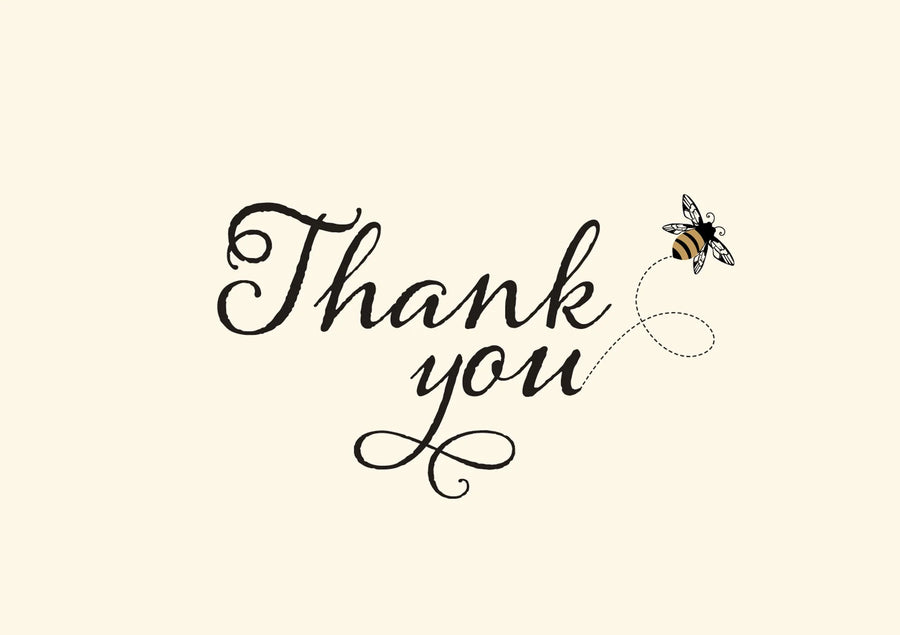 Bumble Bee Thank You Notes