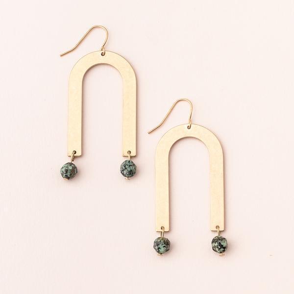 Stone Arches Earring