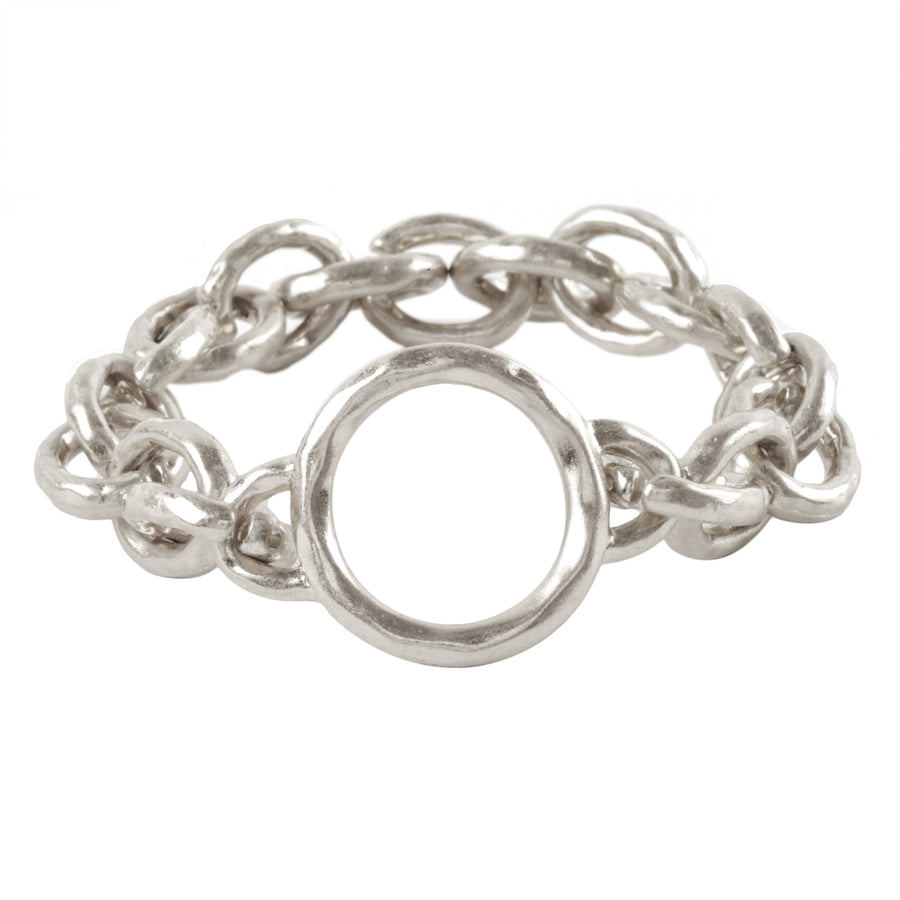 Chain with Circle Stretch Bracelet
