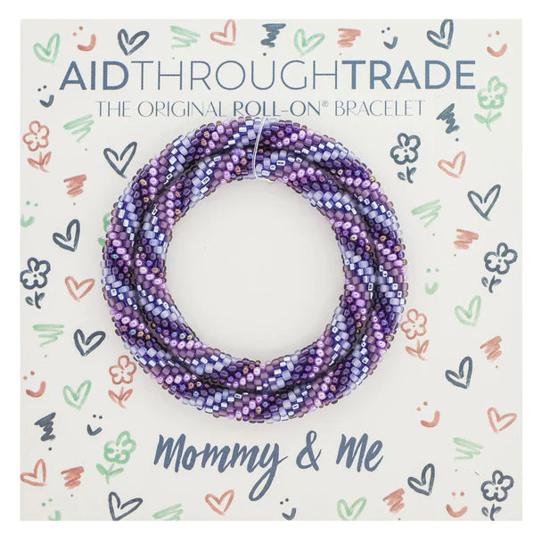 Roll-On Mommy & Me Bracelet Set