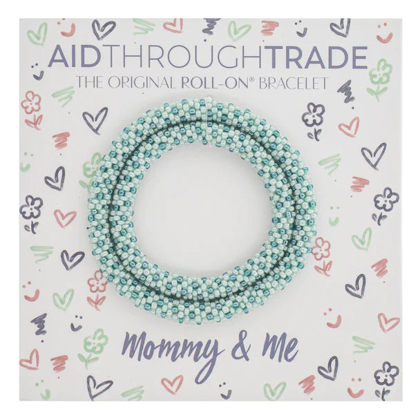 Roll-On Mommy & Me Bracelet Set