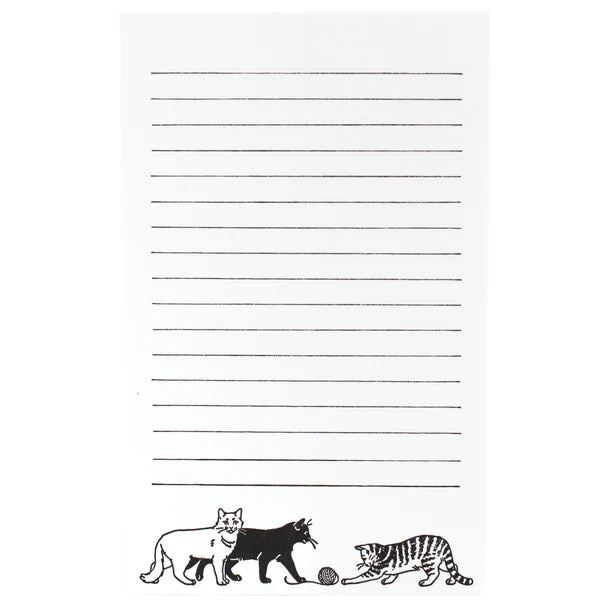 Cats at Play Notepad