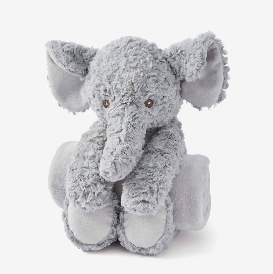 Gray Elephant Bedtime Huggie