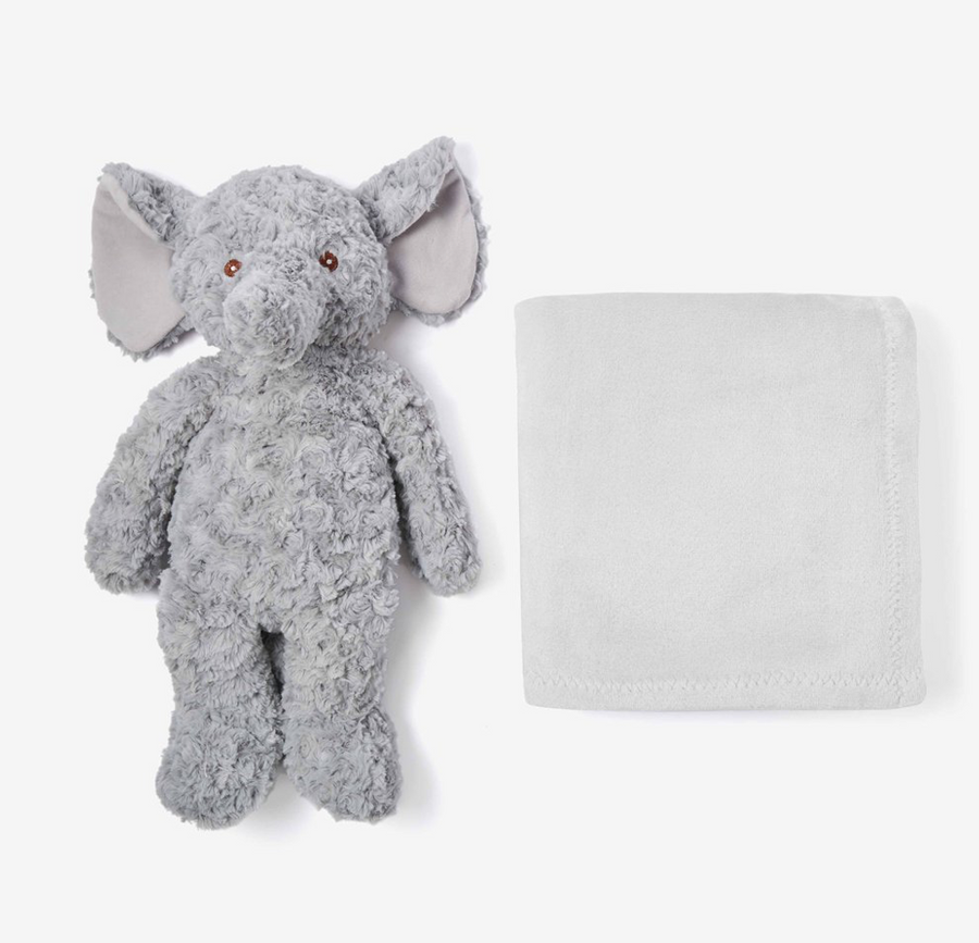Gray Elephant Bedtime Huggie