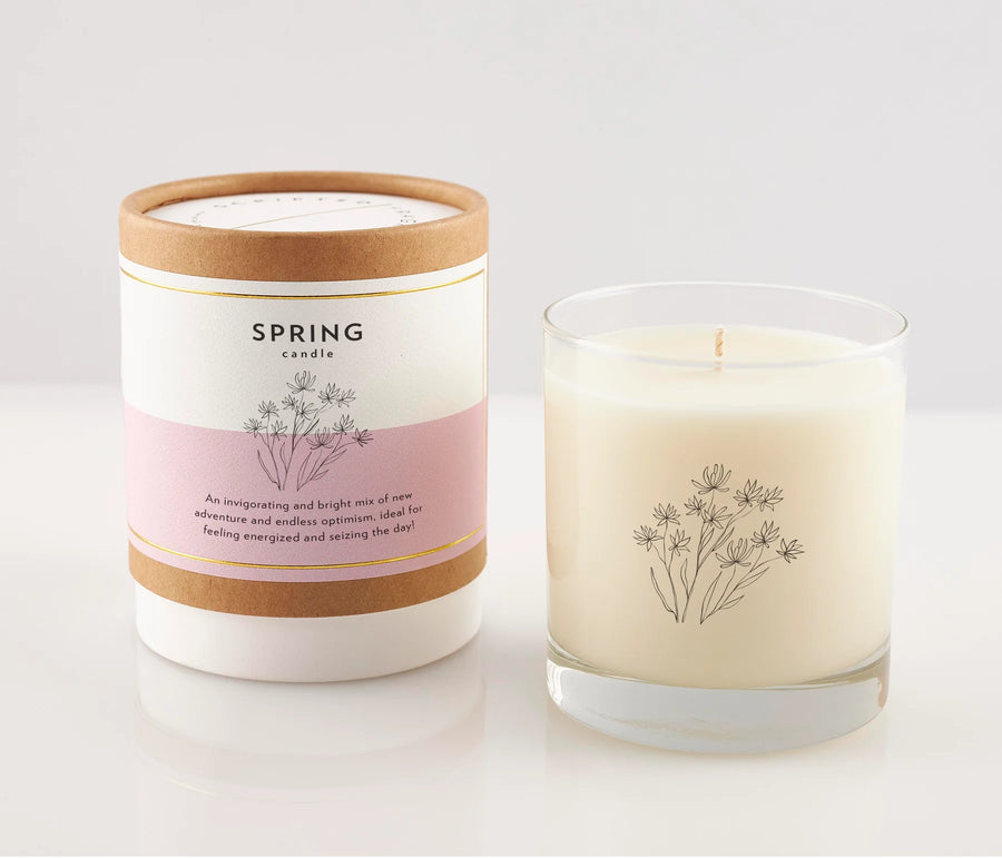 Soy Candle in Rocks Glass