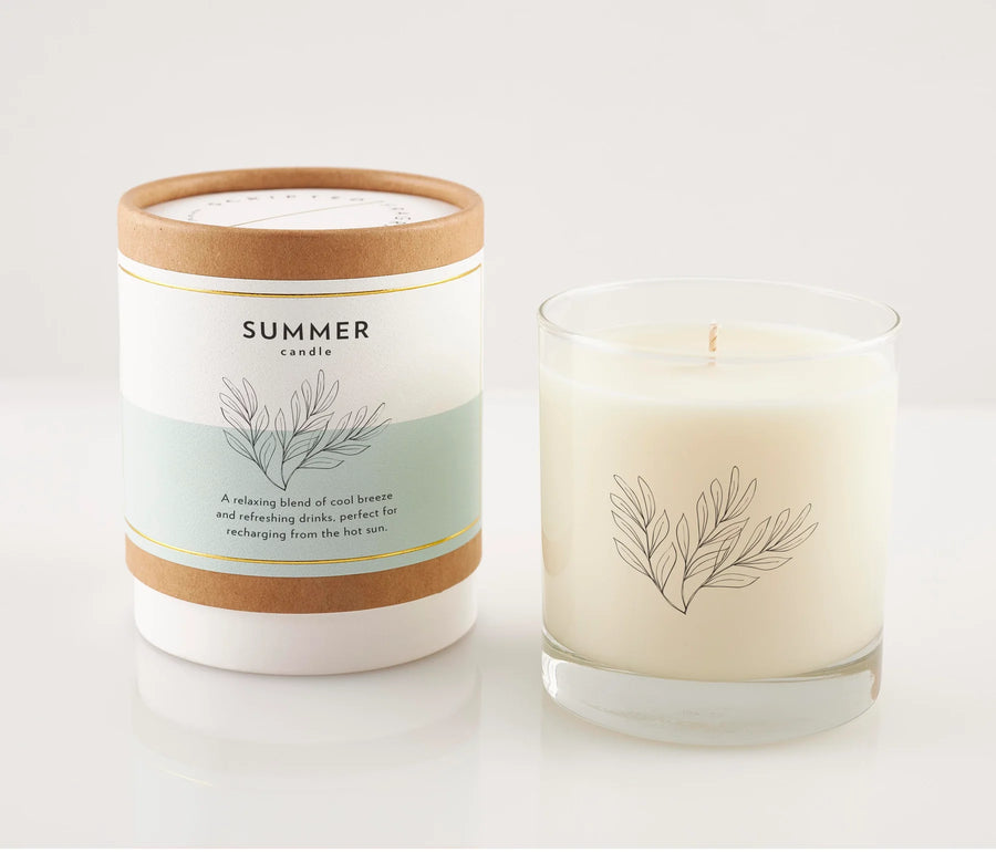 Soy Candle in Rocks Glass