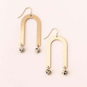 Stone Arches Earring