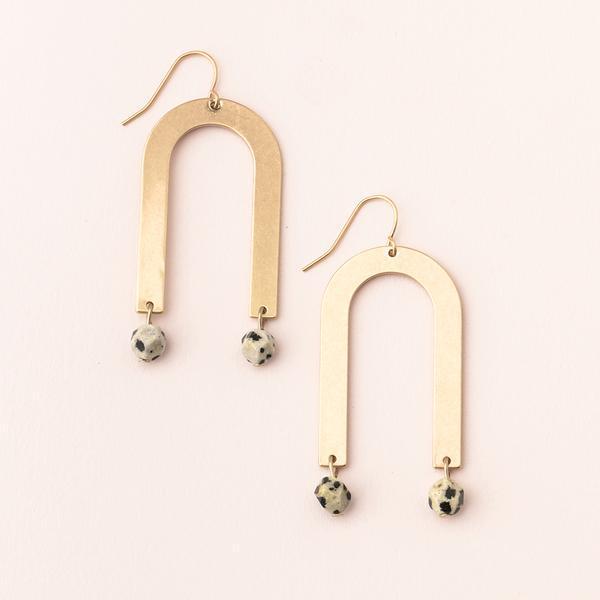 Stone Arches Earring