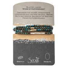Stone Wrap Bracelet/Necklace