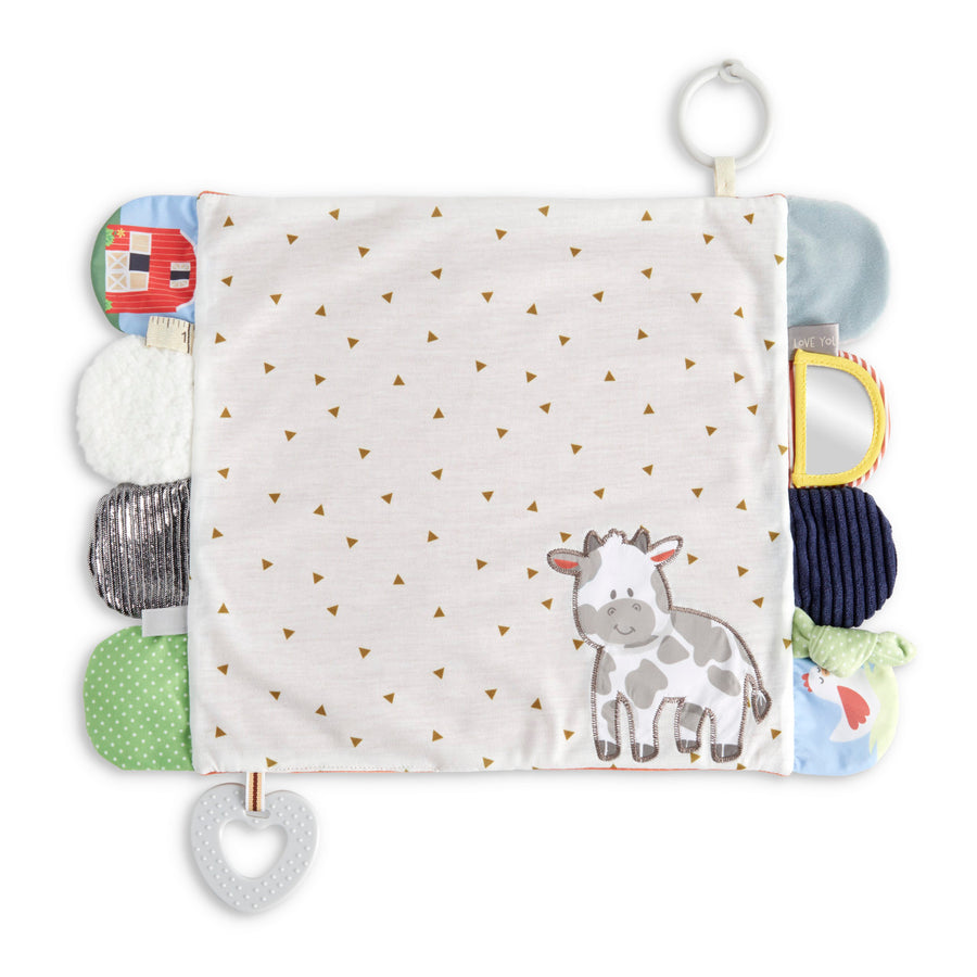 Cow Mommy & Me Activity Blankie