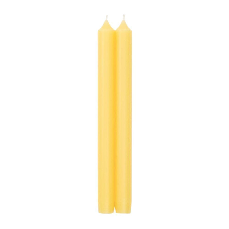 Straight Taper Candles 10" Set/2