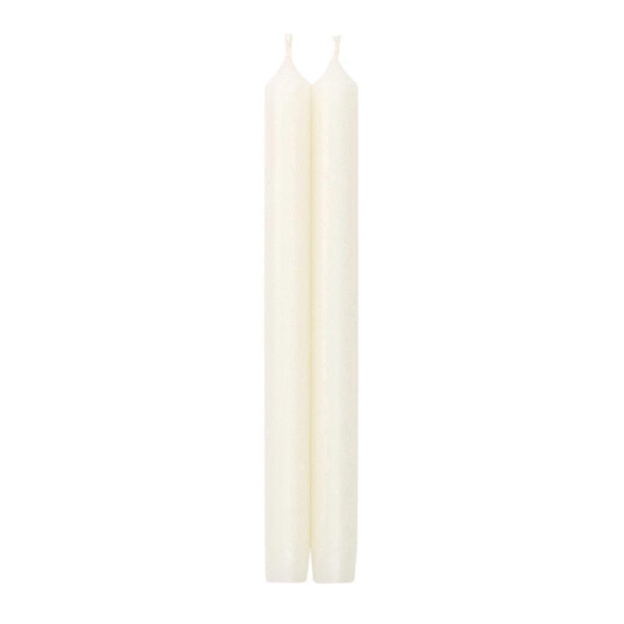 Straight Taper Candles 10" Set/2