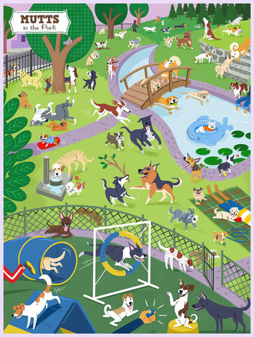 Mutts in the Park Puzzle