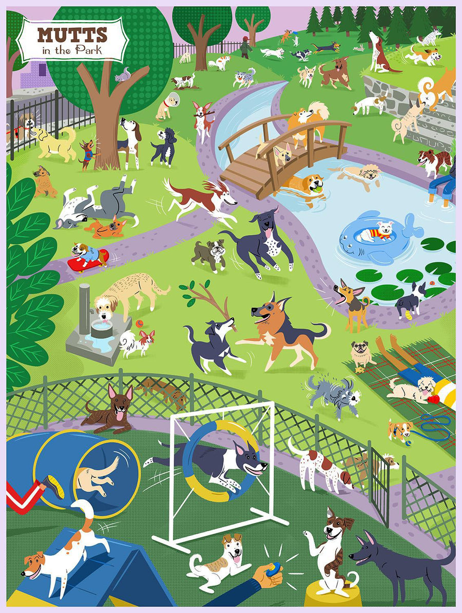 Mutts in the Park Puzzle