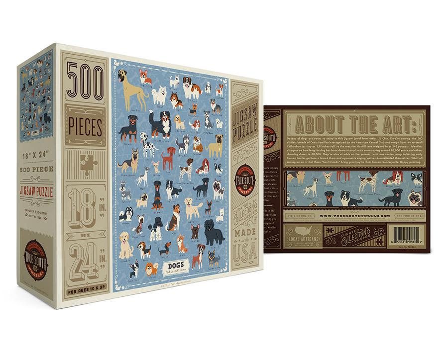 Illustrated Dogs Puzzle