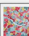 Richmond Map Print 12"x12"