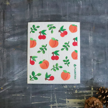 Peach Swedish Sponge Cloth