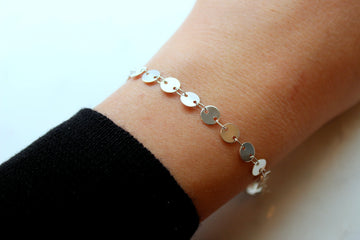 Coin Disc Bracelet