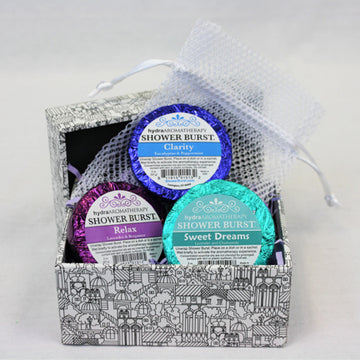 Shower Burst Tri-Pack - Relax + Sweet Dreams + Clarity
