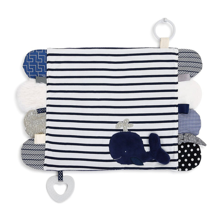 Whale Mommy & Me Activity Blankie