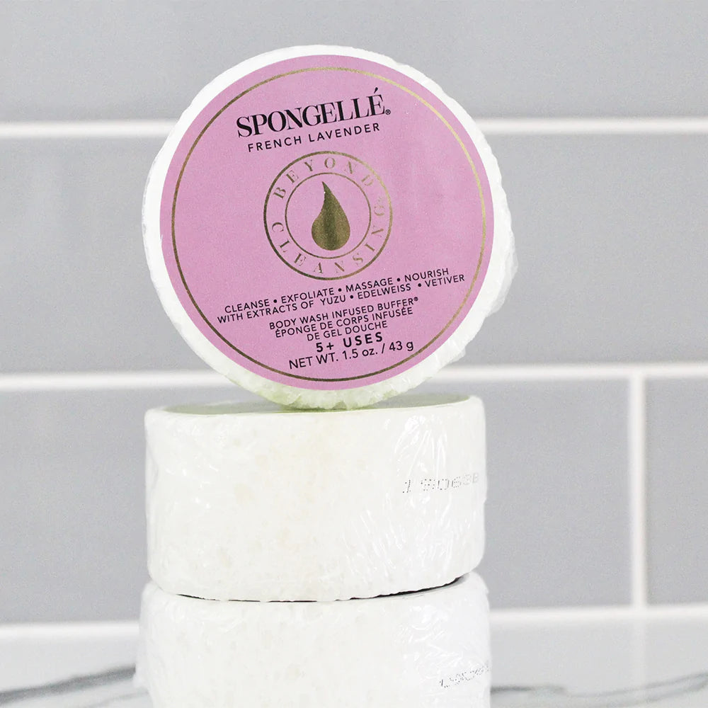 Travel Spongette Body Wash-Infused Buffer